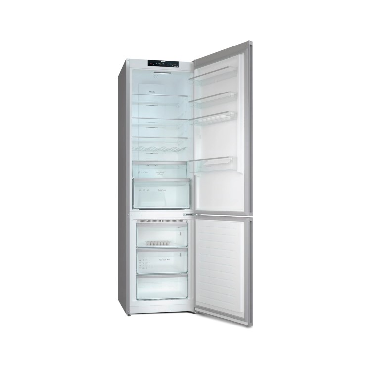 Miele 368 Litre 60/40 Freestanding Fridge Freezer - Silver