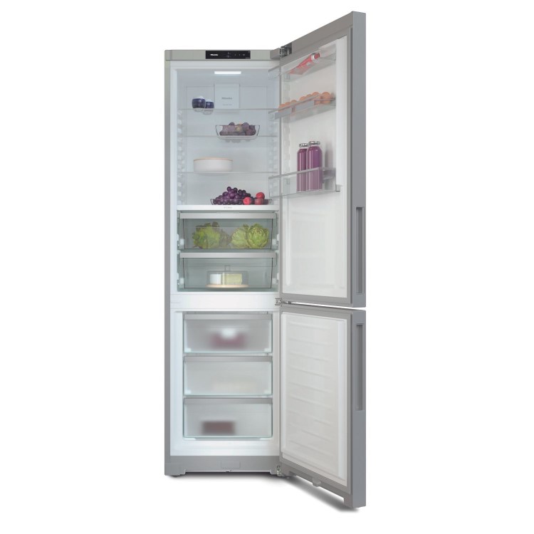 Miele K4000 361 Litre 60/40 Freestanding Fridge Freezer - Silver