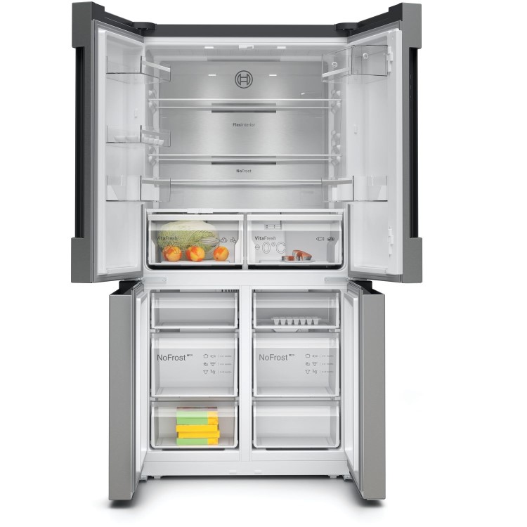 Refurbished Bosch Serie 6 KFN96APEAG 605 Litre Frost Free American Fridge Freezer