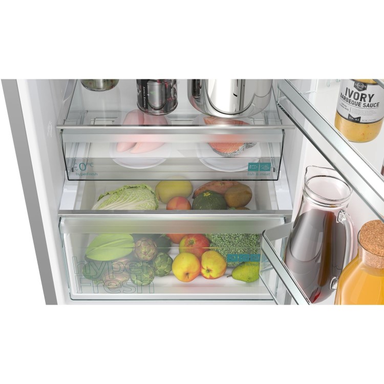 Refurbished Siemens iQ300 KG39N7ICTG Freestanding 363 Litre 70/30 Frost Free Fridge Freezer Easyclean Stainless Steel