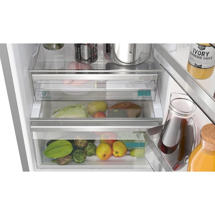 Siemens iQ500 363 Litre 70/30 Freestanding Fridge Freezer - Stainless steel