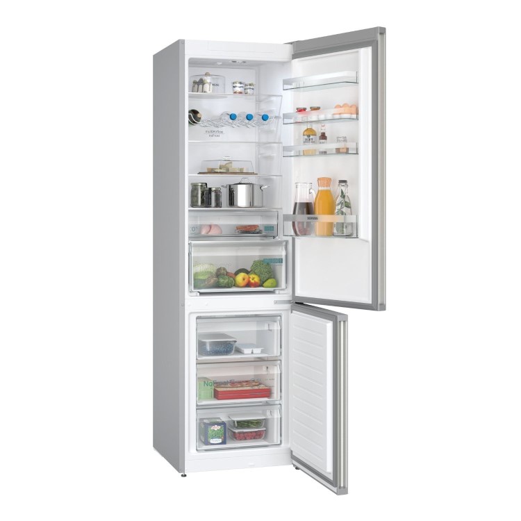 Siemens iQ300 363 Litre 70/30 Freestanding Fridge Freezer - Stainless steel