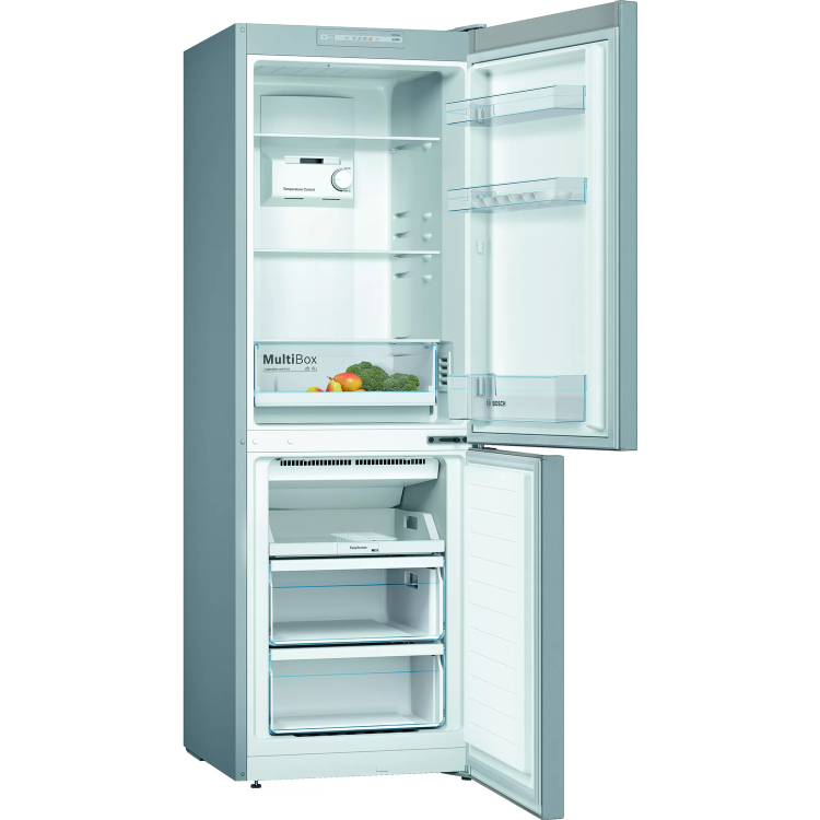 Bosch Series 2 279 Litre 60/40 Freestanding Fridge Freezer - Stainless Steel