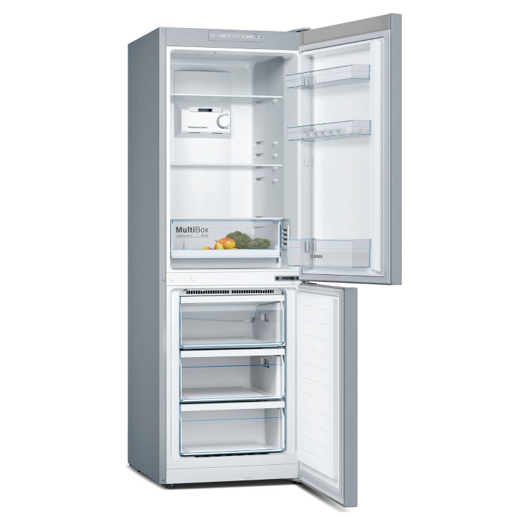 Bosch Series 2 282 Litre 60/40 Freestanding Fridge Freezer - Stainless Steel