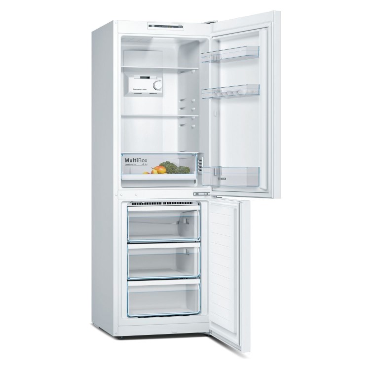 Bosch Series 2 282 Litre 60/40 Freestanding Fridge Freezer - White