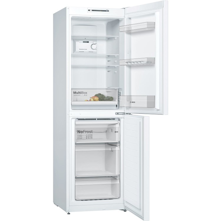 Refurbished Bosch KGN34NWEAG Freestanding 297 Litre 60/40 Frost Free Fridge Freezer White