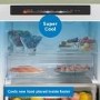 Bosch Series 4 321 Litre 60/40 Freestanding Fridge Freezer - Stainless Steel Look