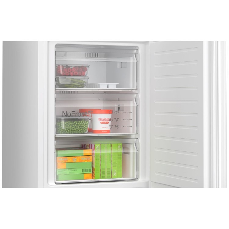 Bosch Series 4 321 Litre 60/40 Freestanding Fridge Freezer - White