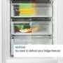 Refurbished Bosch Serie 4 KGN362WDFG Freestanding 321 Litre 60/40 Frost Free Fridge Freezer White