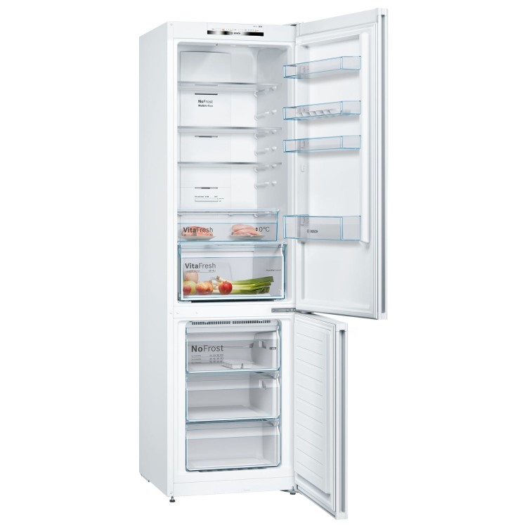 Bosch Series 4 366 Litre 70/30 Freestanding Fridge Freezer - White