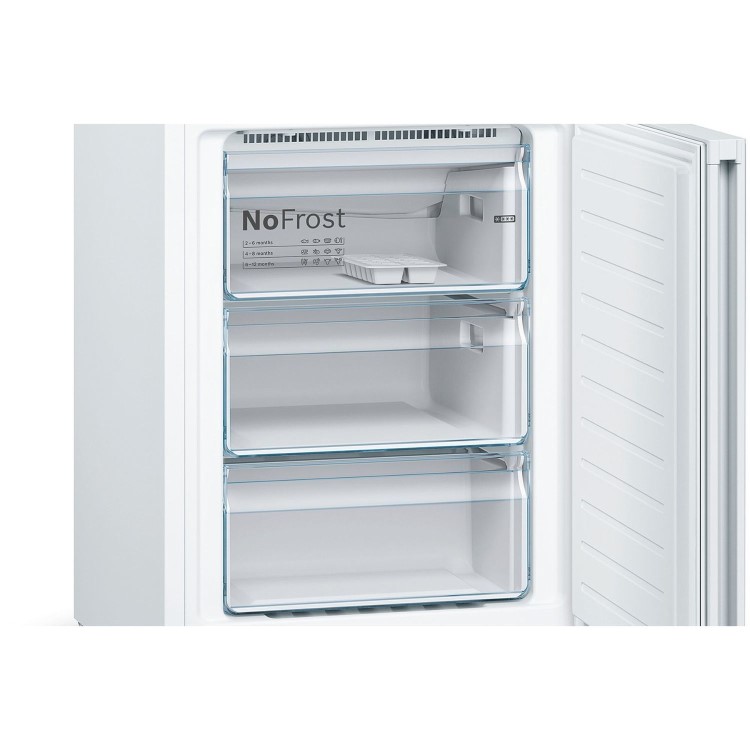 Bosch Series 4 366 Litre 70/30 Freestanding Fridge Freezer - White