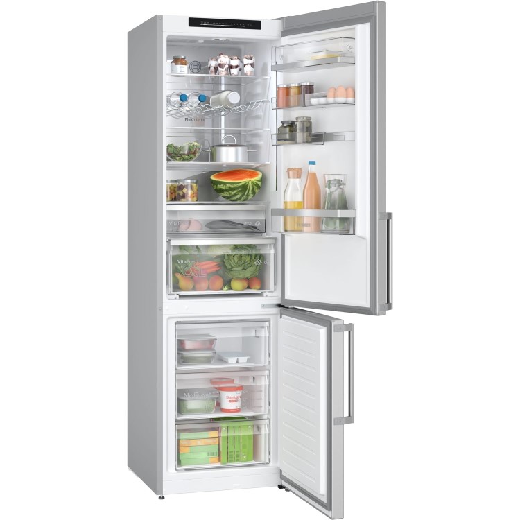 Bosch Series 6 363 Litre 70/30 Freestanding Fridge Freezer - Stainless Steel