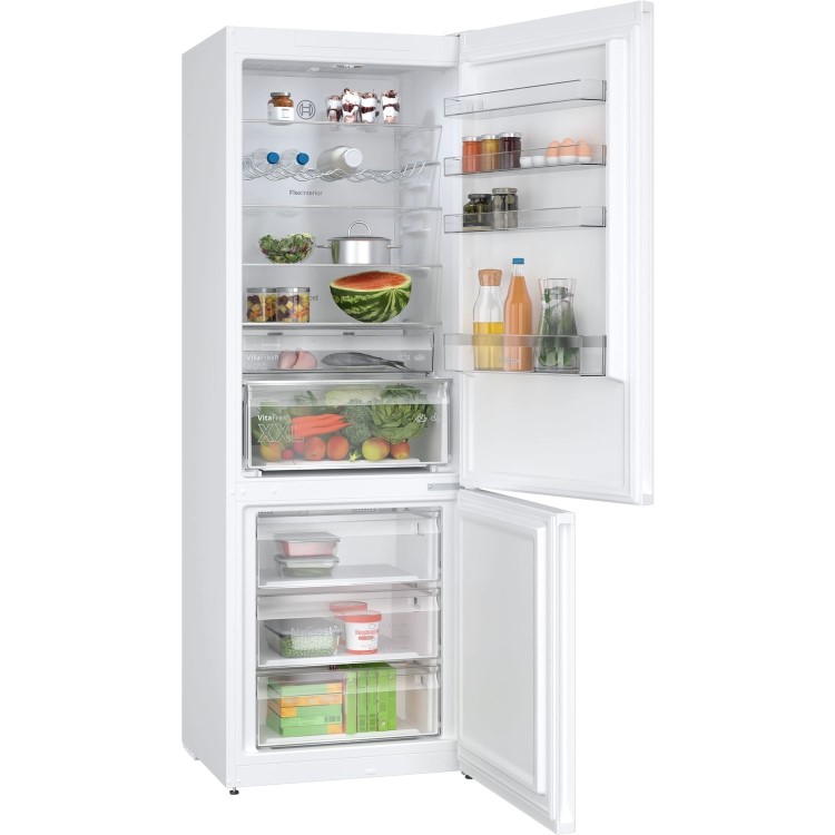 Bosch Series 4 440 Litre 70/30 Freestanding Fridge Freezer - White