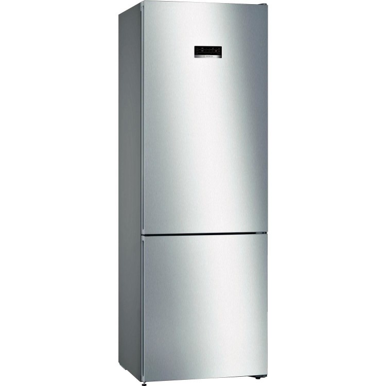 Bosch 435 Litre 70/30 Freestanding Fridge Freezer - Stainless steel