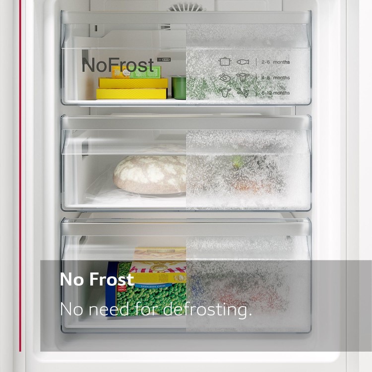 Neff N50 260 Litre 60/40 Integrated Fridge Freezer