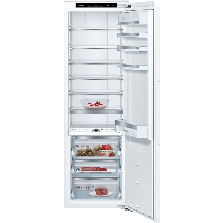 Refurbished Bosch Series 8 KIF81PFE0 Integrated 289 Litre In-Column Fridge White