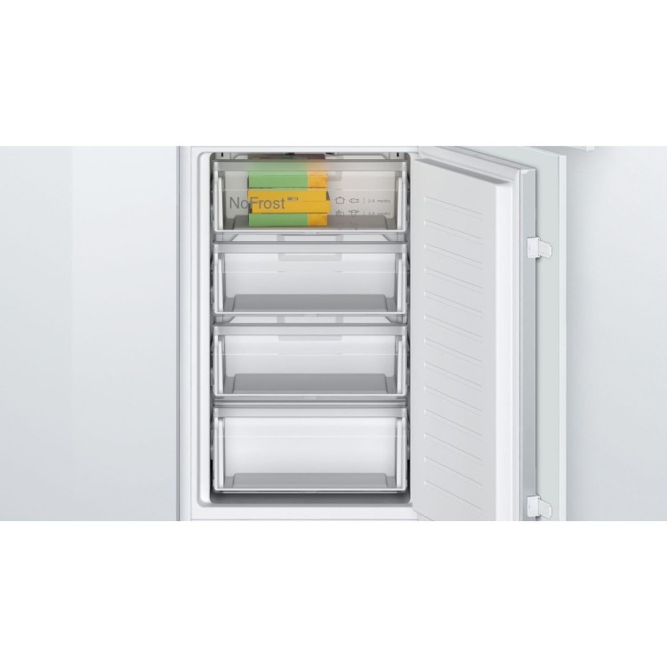 Bosch Series 2 249 Litre 50/50 Integrated Fridge Freezer - White