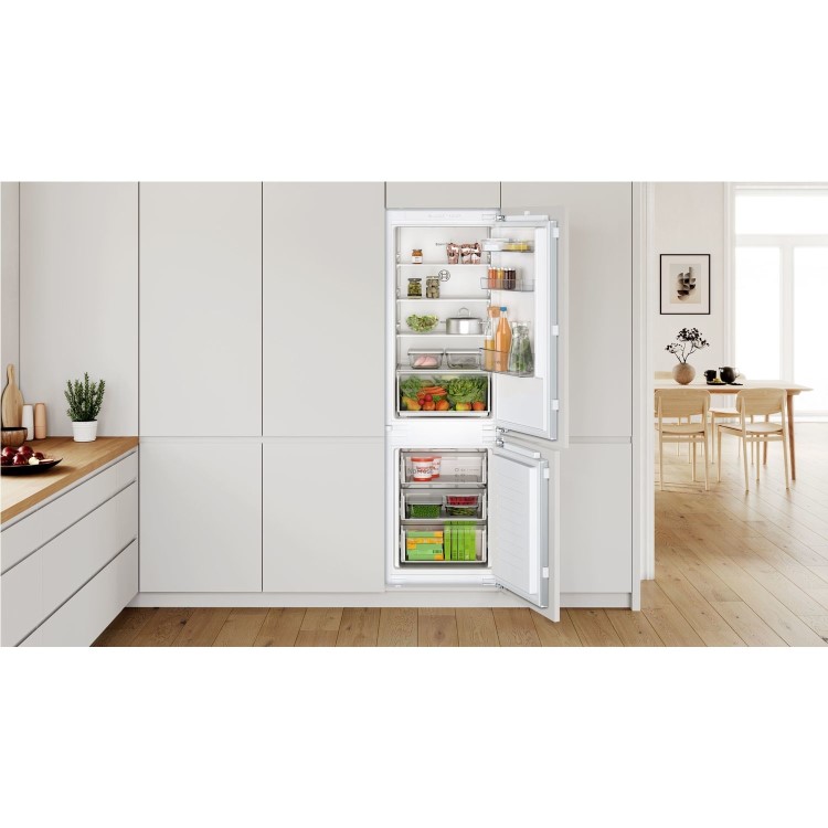 Bosch Series 2 260 Litre 60/40 Integrated Fridge Freezer With Flex Cooling