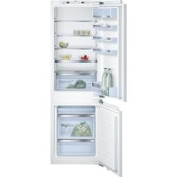 Bosch Serie 6 KIS86AF30G 56cm Wide 60-40 Integrated Upright Fridge Freezer - White