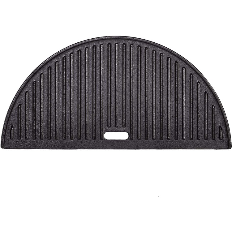 Kamado Joe Classic Joe - Half Moon Cast Iron Reversible Griddle