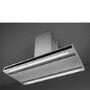 Smeg 90cm Island Cooker Hood - Stainless Steel