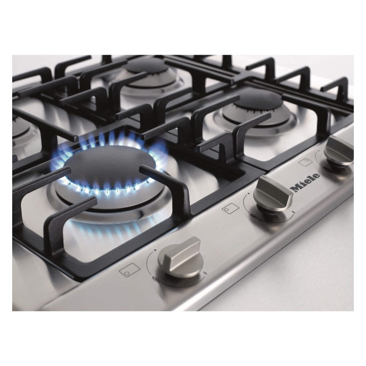 Refurbished Miele KM2010 65cm 4 Burner Gas Hob Stainless Steel