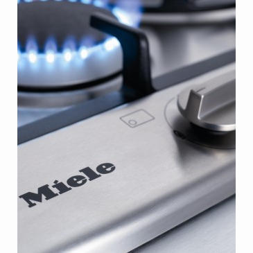 Miele 75cm 5 Burner Gas Hob - Stainless Steel