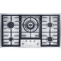 Miele 90cm 5 Burner Gas Hob - Stainless Steel