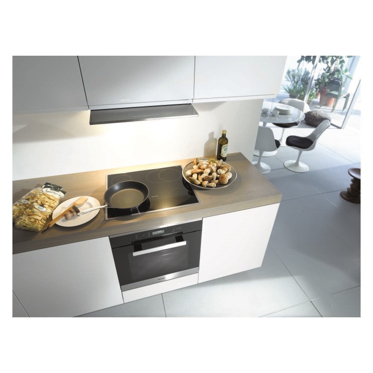 Miele KM6323 60cm Wide 4 Zone Induction Hob With PowerFlex Zones