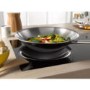 Miele KM6356 Black 79cm Four Zone Induction Hob With Integrated Wok Zone