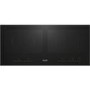 Miele KM6381 DirectSelect 92cm 4 Zone Induction Hob With 4 PowerFlex Zones And Bevelled Edges - Black