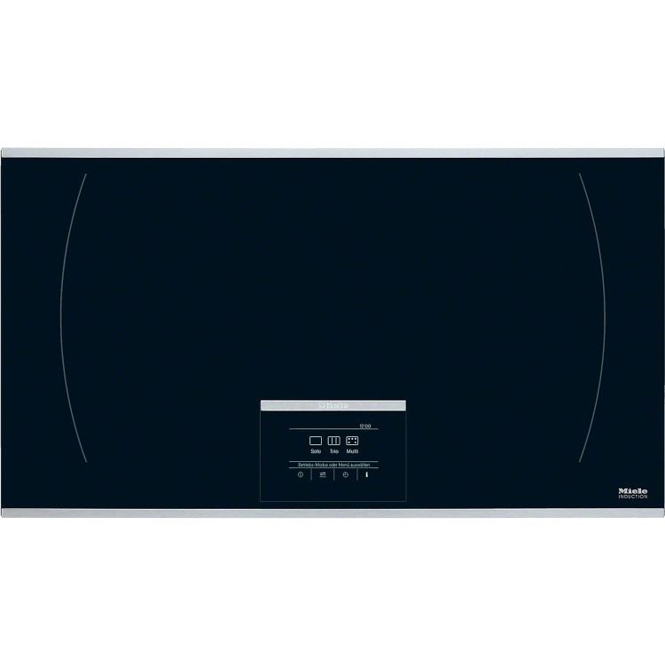 Miele KM6395 90m Zoneless Induction Hob With Stainless Steel Frame