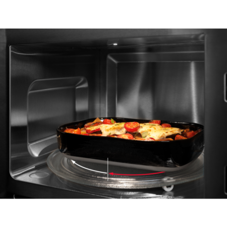 AEG 6000 Series Built-In Microwave with Grill - Stainless Steel