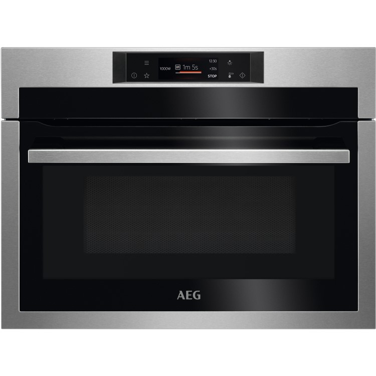 AEG 8000 Series Built-In Combination Microwave Oven - Stainless Steel