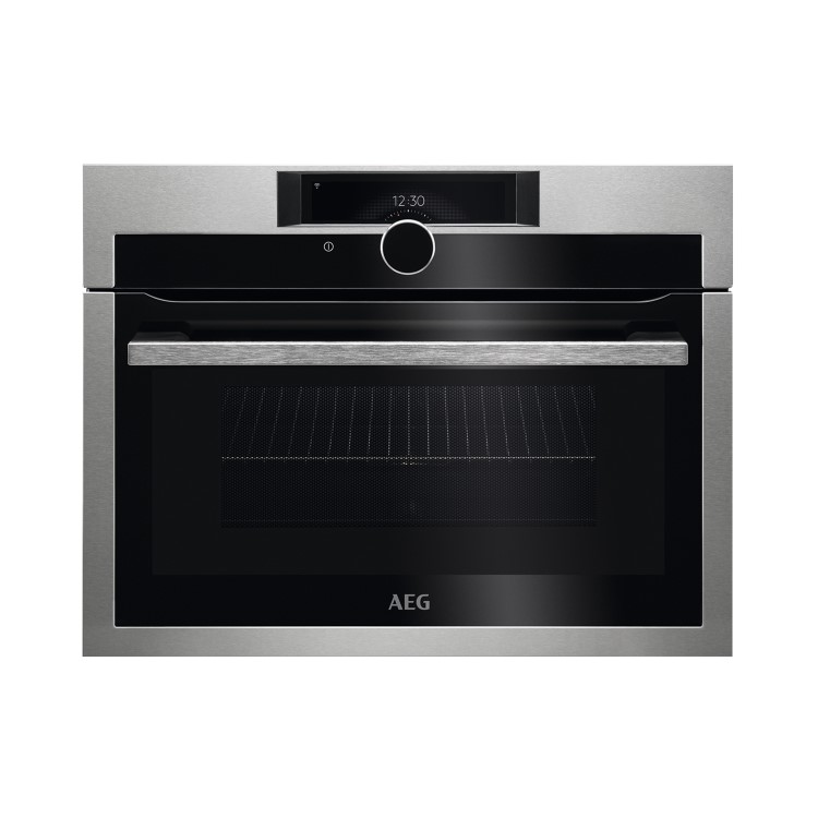 AEG 8000 Series Built-In Combination Microwave Oven - Stainless Steel