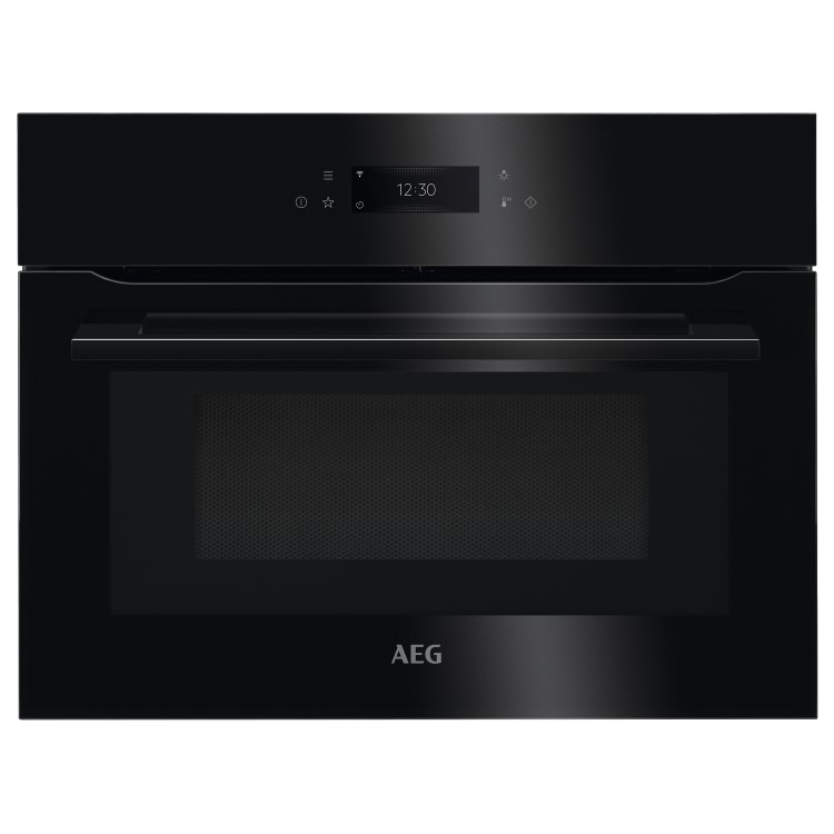 AEG 8000 Series Built-In Combination Microwave Oven with Grill - Black