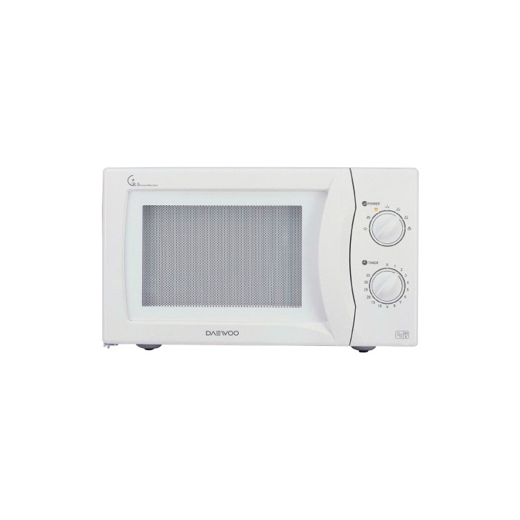 Daewoo KOR6N35SR 20L 800W Freestanding Microwave Oven - White