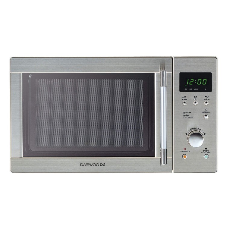 Daewoo KOR6N7RSR 20L 800W Touch Control Microwave - Stainless Steel