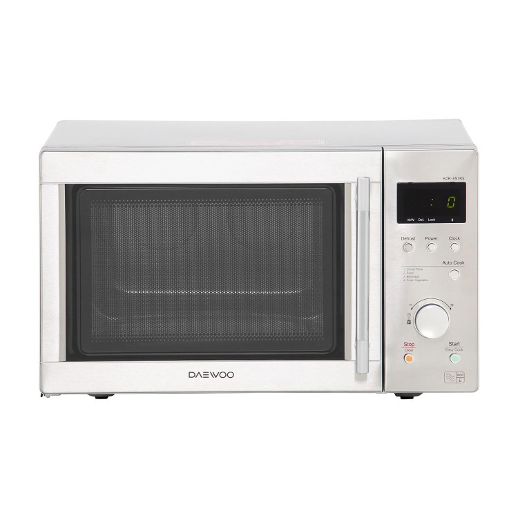 Daewoo KOR6N7RSR 20L 800W Touch Control Microwave - Stainless Steel