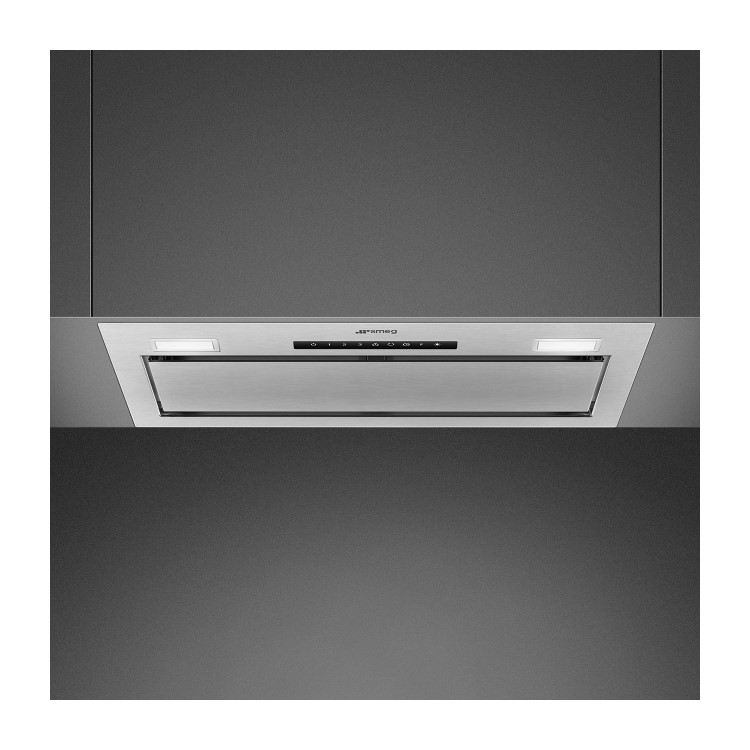 Smeg 60cm Canopy Cooker Hood - Stainless Steel