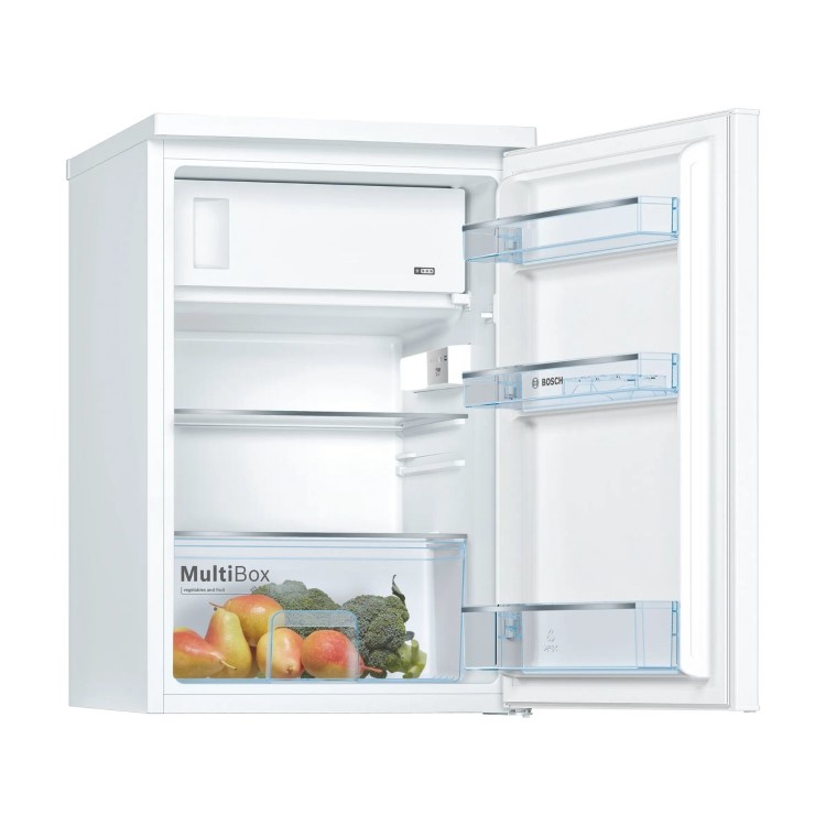 Refurbished Bosch Series 2 KTL15NWECG Freestanding 120 Litre Fridge White