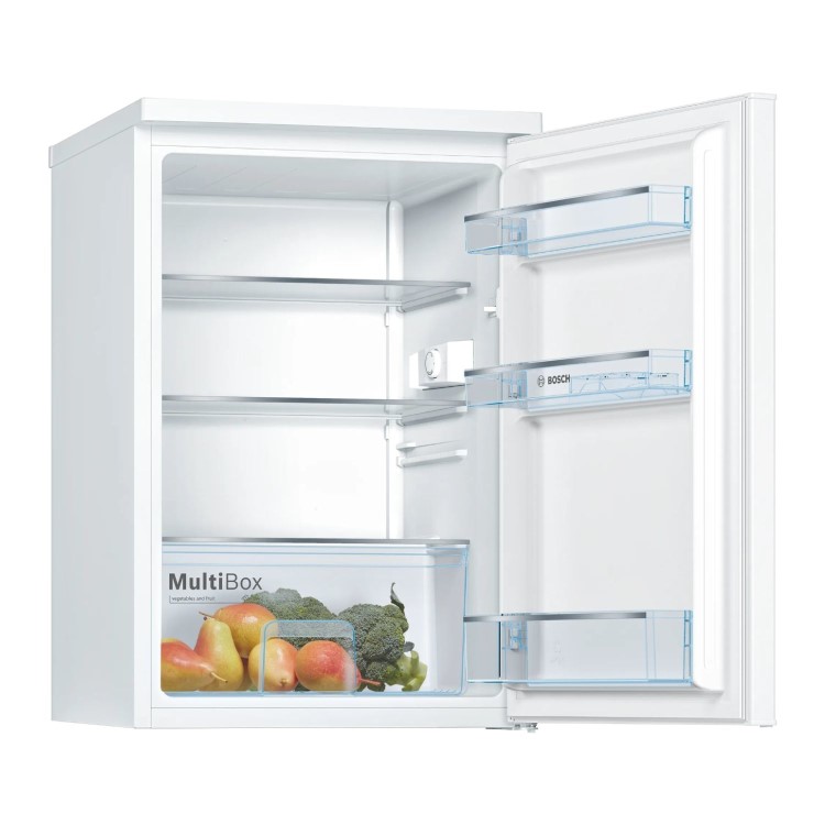 Refurbished Bosch Series 2 KTR15NWECG Freestanding 134 Litre Fridge White