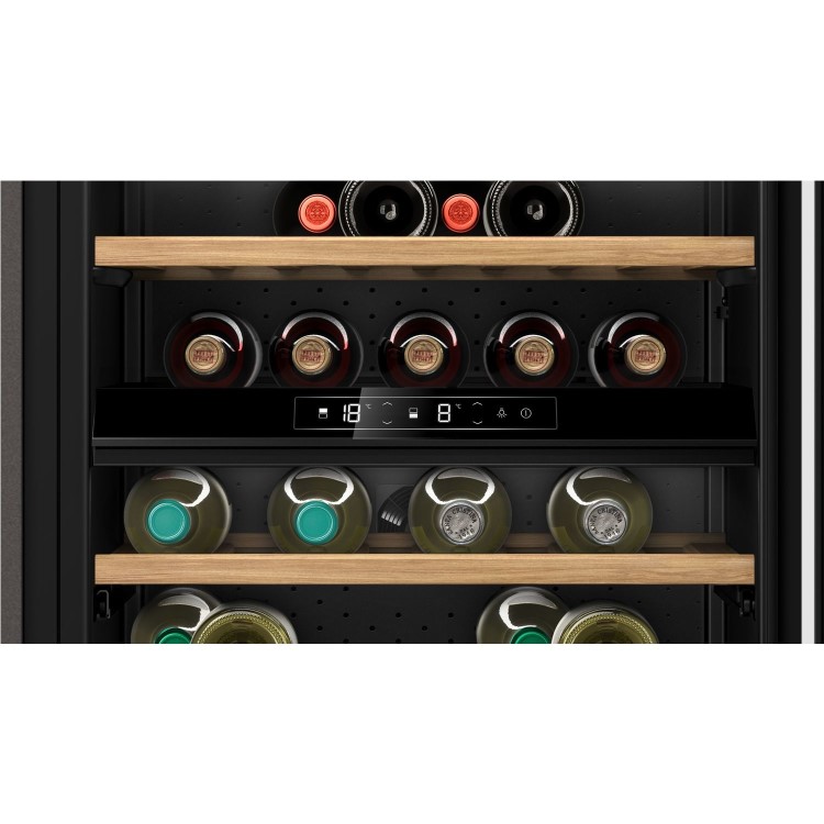 Neff N 70 Built-under Dual Zone Wine Cooler - Black