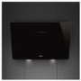 Smeg 90cm Angled Chimney Cooker Hood - Black