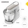 Kenwood KVL65.001WH Chef Titanium Baker XL Stand Mixer with 7L Bowl - White