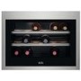 AEG KWE884520M 18 Bottle Built-in Wine Cooler - Anti-fingerprint Stainless Steel