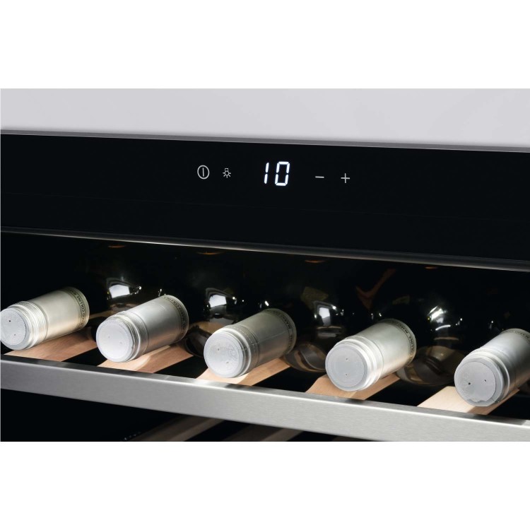 AEG KWE884520M 18 Bottle Built-in Wine Cooler - Anti-fingerprint Stainless Steel