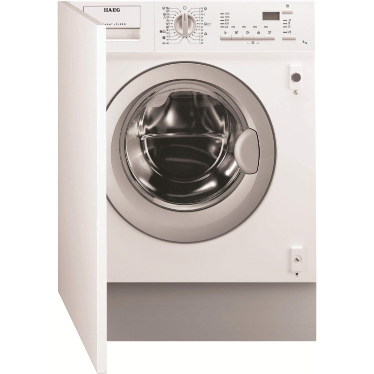 AEG L61470BI 7kg 1400 Spin Integrated Washing Machine - White