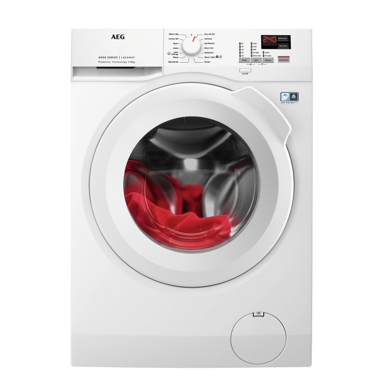 AEG 6000 Series ProSense&reg; 10kg 1400rpm Washing Machine - White