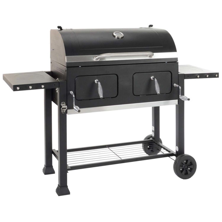 Refurbished Landmann Broiler XXL - Charcoal Grill BBQ - Black